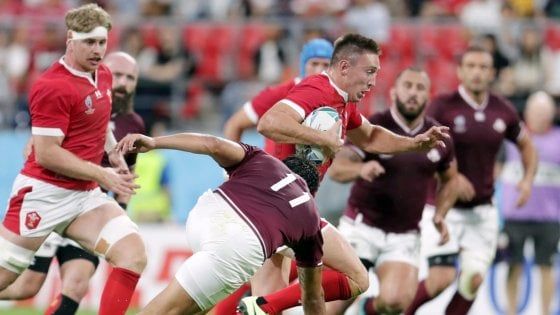Rugby, Mondiali: Galles, festa per quindicimila. Stesa la Georgia nello stadio più bello