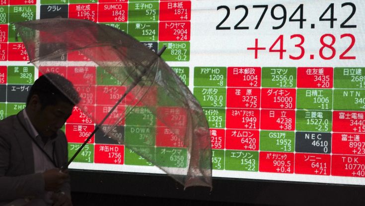 Borsa giapponese: lumaca o bella addormentata?