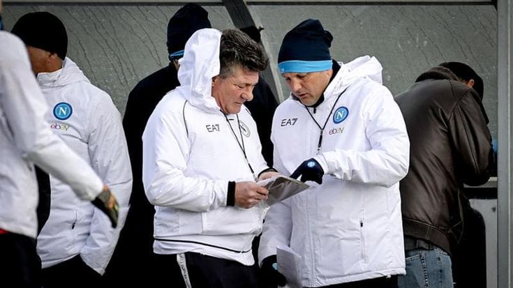 L'allenamento del Napoli a Castel Volturno