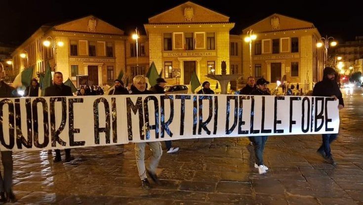 Potenza, a Lavello associazione neofascista scende in piazza per le foibe: allarme dell'Anpi