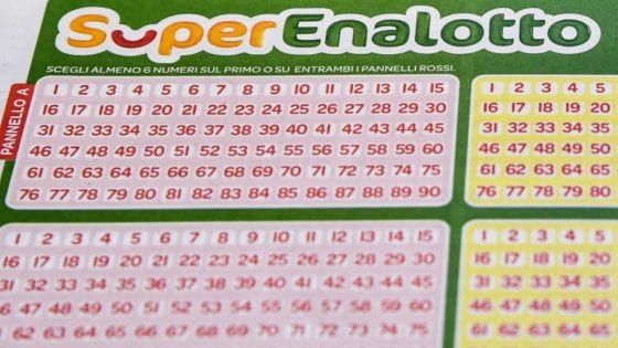 SuperEnalotto, estrazione di sabato 9 maggio