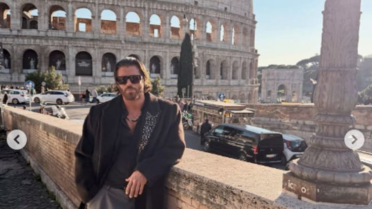 Can Yaman, le foto al Colosseo: “Ma quali sostanze, sono già tornato in Italia”