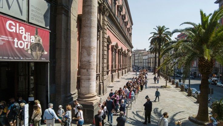 Napoli, musei gratis: sold out a Pompei