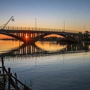 Sequestrato ponte sul fiume Volturno nel Casertano
