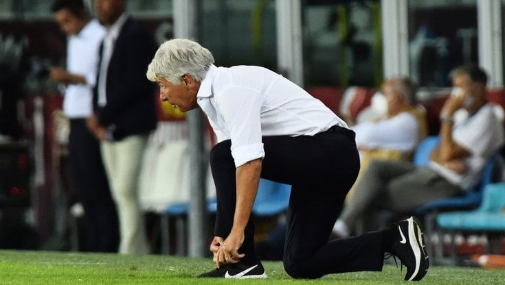 Atalanta, Gasperini: "Non abbiamo meritato di vincere"
