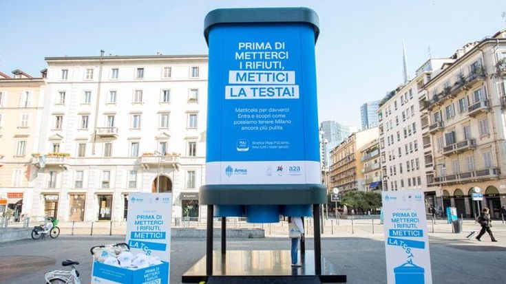 Sos rifiuti nei cestini: meno di 4 su 10 sono prodotti in strada (come dovrebbe essere)
