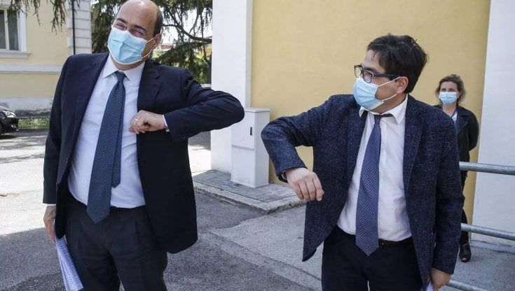 Coronavirus Lazio, doccia fredda per D'Amato, il Lazio rischia di restare in zona arancione. E spunta l'asse con la Lombardia