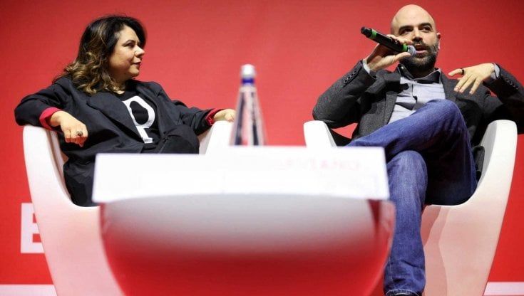 Più libri più liberi, Roberto Saviano e Michela Murgia per la prima volta insieme sul palco: "Oggi chi prende posizione rimane da solo"