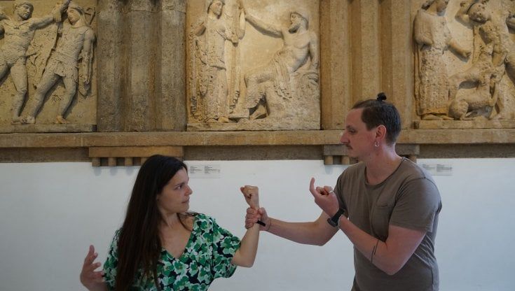 Al Salinas le statue greche parlano grazie a Edoardo De Angelis