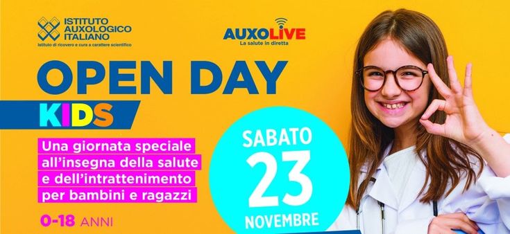 Salute dei bambini e dei ragazzi: Open Day Kids di Auxologico