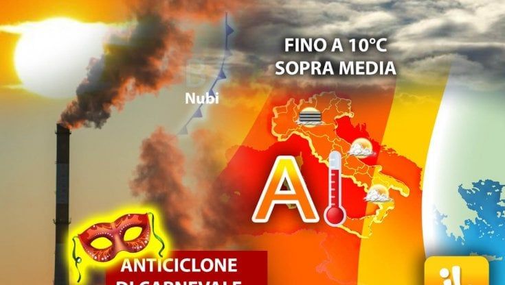 Previsioni meteo, weekend di Carnevale al caldo: temperature di 10 gradi oltre la media del periodo