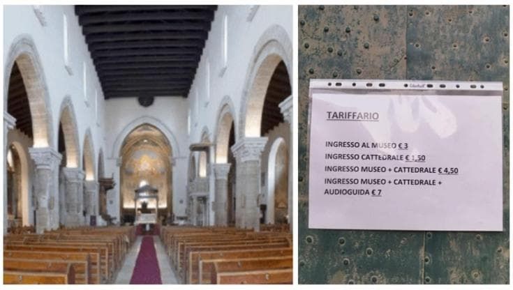 Nardò, l’ingresso alla cattedrale sarà a pagamento: “Così proviamo a tenere lontani furti e vandali”