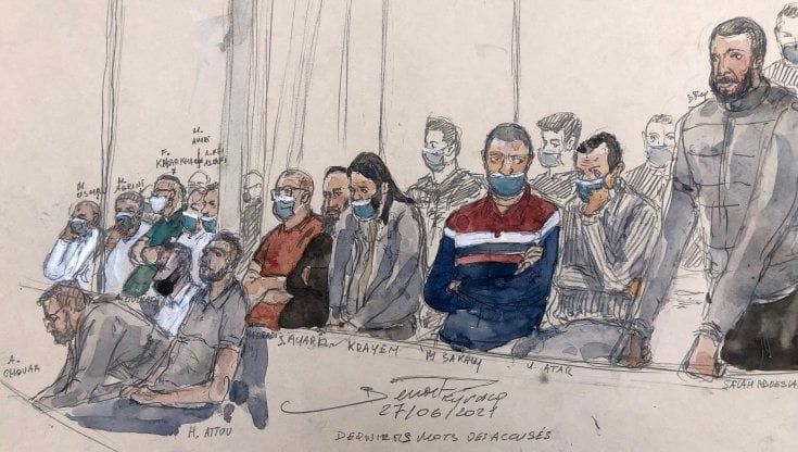Bataclan e stragi di Parigi, la sentenza: a Salah Abdeslam ergastolo senza sconti di pena