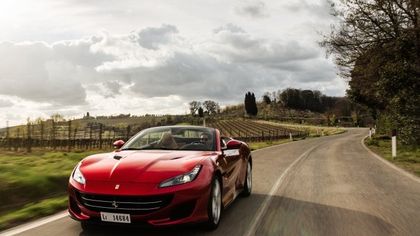 Alla Mille Miglia con la nuova Ferrari Portofino