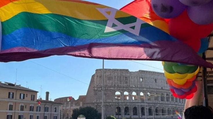 Roma Pride, la Comunità ebraica contro l’esclusione di Keshet: “Discriminati perché ebrei”