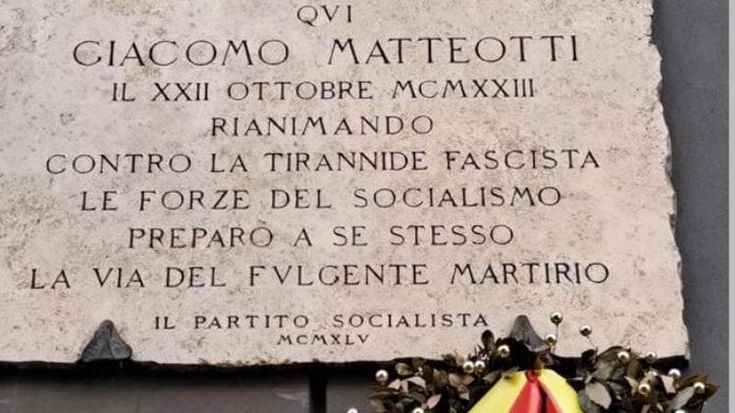 Napoli, omaggio a Matteotti a 100 anni dall’assassinio