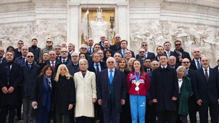 All’Altare della Patria le celebrazioni per il 75 anni della fondazione Insigniti Omri