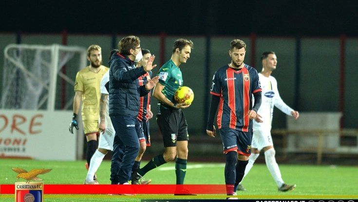 Positivi due giocatori schierati, il caso della Casertana