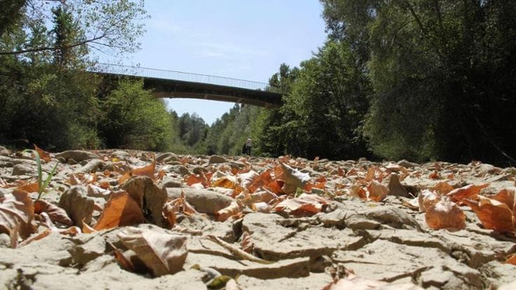 Caldo record e siccità sale il livello d’attenzione su fiumi e corsi d’acqua
