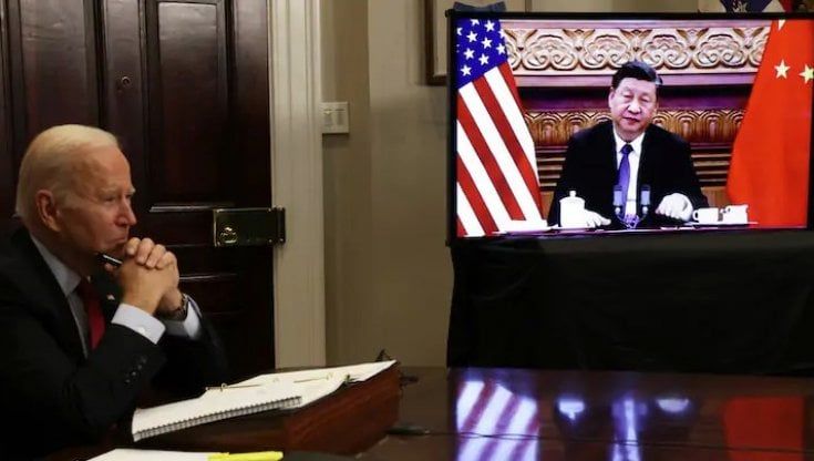 La telefonata tra Biden e Xi