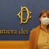Effetto coronavirus alla Camera: Maria Teresa Baldini (Fdi) in aula con la mascherina