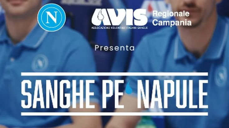 Avis Campania ringrazia il Napoli per l'aiuto nella campagna per incentivare le donazioni di sangue