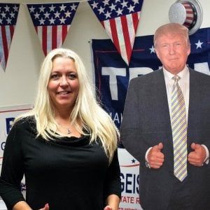 Tricia Cunningham: la più grande groupie di Donald Trump