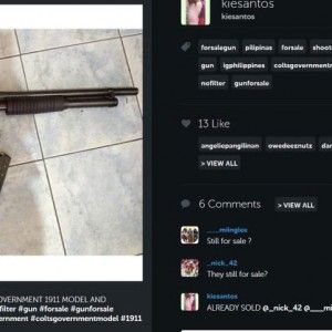 Usa, pistole e fucili: Instagram &egrave; anche "vetrina" per vendere armi