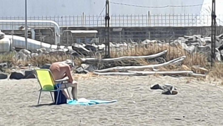 Salgari on the beach 