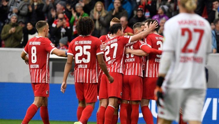 Bundesliga, prima sconfitta per l'Union Berlino: il Friburgo lo aggancia in vetta