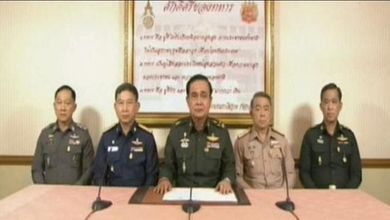 Colpo di stato in Thailandia: l'annuncio dei militari in tv