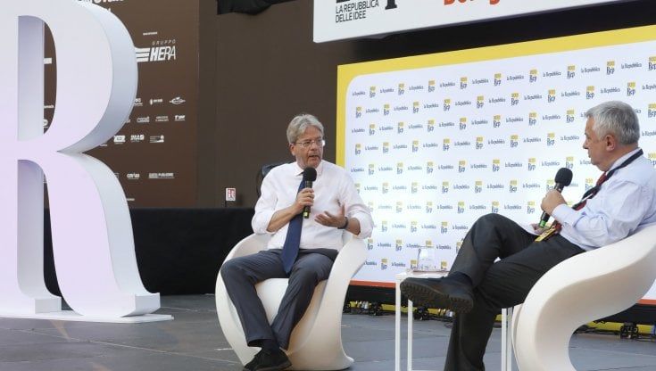 RepIdee, Gentiloni: "Recovery sia missione nazionale, colmare i ritardi della giustizia. In Europa la sfida è sui diritti"