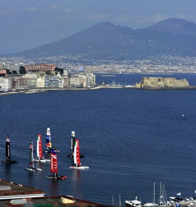 I catamarani in rada
