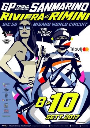 Misano, il poster del Gp di San Marino 