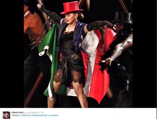 Madonna a Torino, tour social: "Ciao Italia, are you ready?''