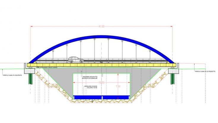 Il ponte a Castellina di Soragna sarà demolito. Quello nuovo aprirà al traffico pesante