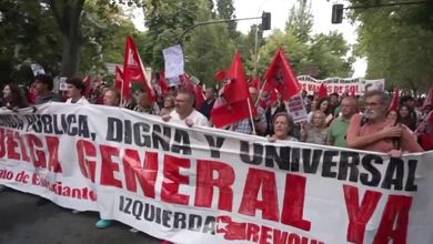 Madrid: in migliaia al corteo per la casa con l'appello allo sciopero generale