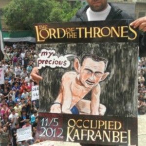 Siria, spari contro Raed Fares e la sua "rivoluzione dei poster"