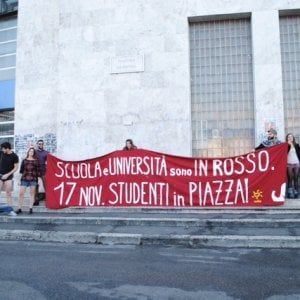 Studenti in piazza contro Legge di bilancio e Alternanza