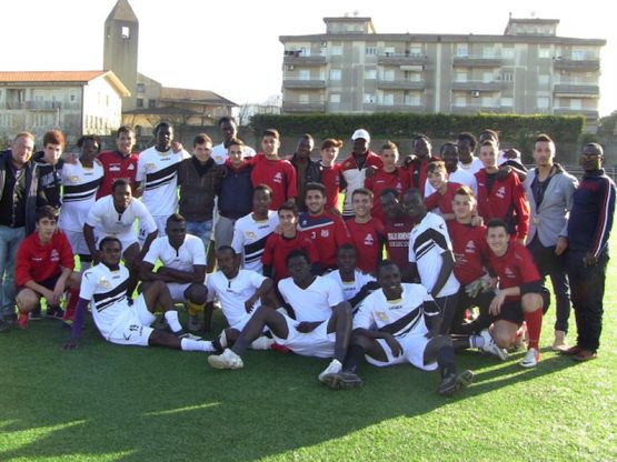La squadra dei rifugiati approda in Terza Categoria