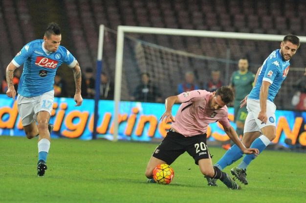 Napoli-Palermo, il film della partita