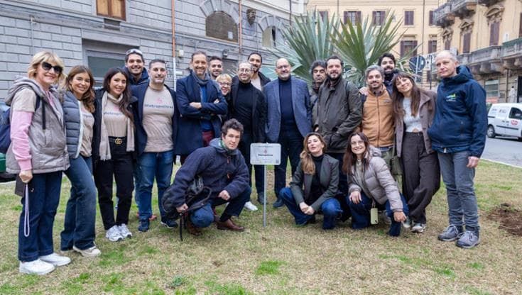 Palermo, piazza Bottego cambia volto grazie al progetto di riforestazione urbana