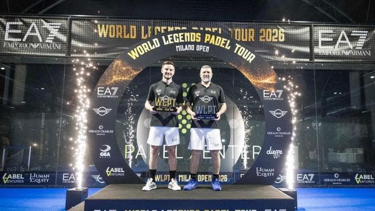 Candela e Rakitic vincono a Milano la prima tappa dell’Ea7 World Legends Padel Tour