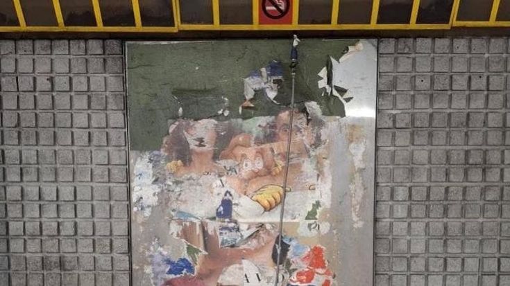 La locandina di "Volere Volare" spunta in metrò dopo 34 anni: Maurizio Nichetti la mette sui social