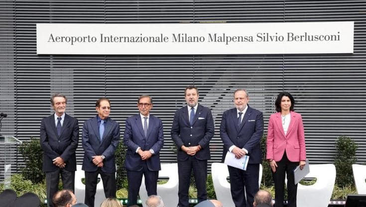 Intitolazione dell’aeroporto di Malpensa a Berlusconi, per le Agende Rosse “è inaccettabile”