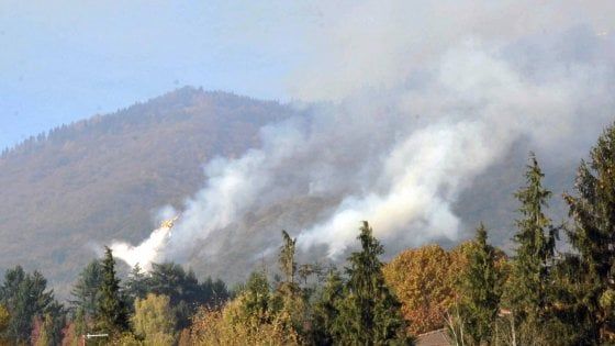 Lombardia, emergenza incendi in tutta la regione a causa del forte vento