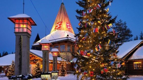 Nel Villaggio di Santa Claus a Rovaniemi il mondo fatato dei bambini