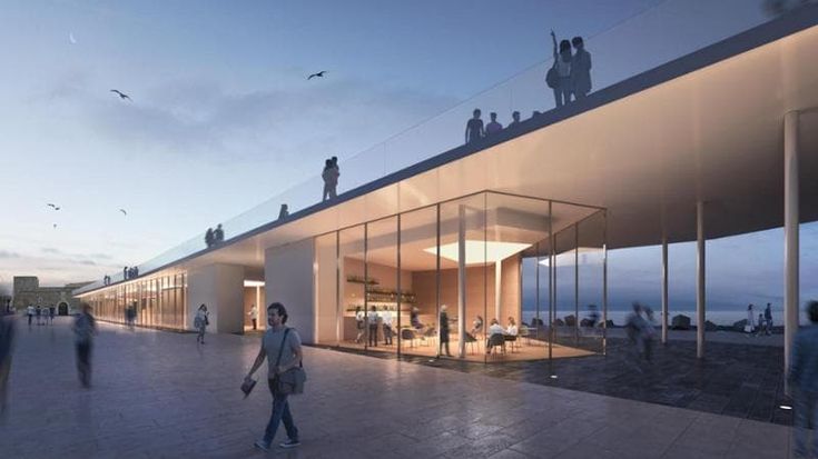 Ecco come sarà il Museo del Mare sul nuovo waterfront di Bari vecchia: una struttura a vetri dov’era il mercato del pesce