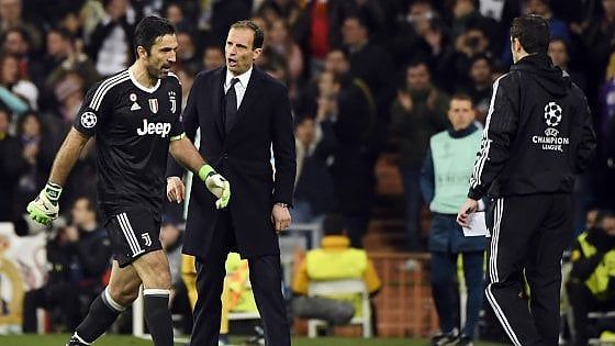 Champions, Allegri. "Orgoglioso della Juve, ripartiamo da qui"