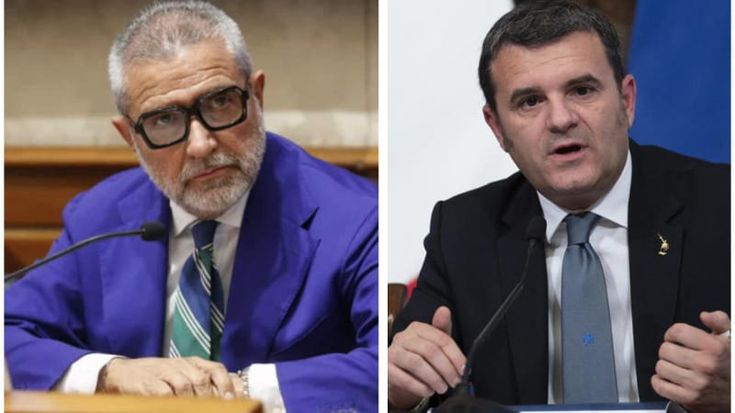 Insulti tra il meloniano Zaffini e il leghista Centinaio: “Succube delle opposizioni”, “Hai rotto”